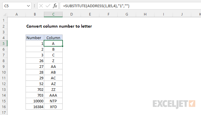 How To Find A Column Number In Excel